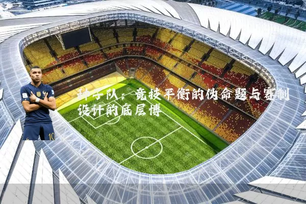 种子队:竞技平衡的伪命题与赛制设计的底层博弈
